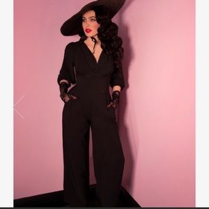 Vacation Pants in Black - Vixen by Micheline Pitt - 2X